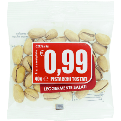 Pistacchi tostati leggermente salati 40g