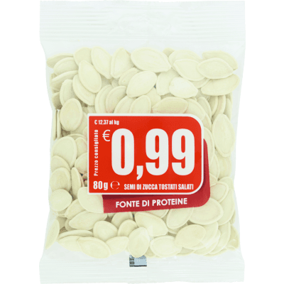 Semi di Zucca Tostati Salati 80g