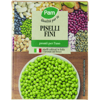 PAM Qualità per te Piselli Fini 380 g
