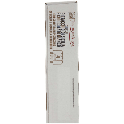 TESORI DELL'ARCA Stecco Pistacchio di Sicilia e Cioccolato Bianco 4 x 65 g – immagine 10