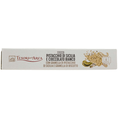 TESORI DELL'ARCA Stecco Pistacchio di Sicilia e Cioccolato Bianco 4 x 65 g – immagine 13