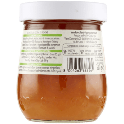 PAM Qualità per te Confettura Extra di pesche 320 g – immagine 11