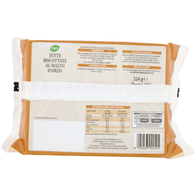 PAM Fette Biscottate al Malto d'Orzo 324 g – immagine 11