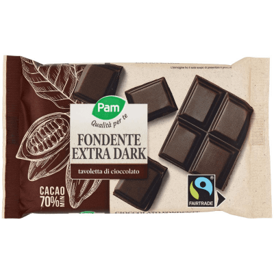 PAM Qualità per te Fondente Extra Dark tavoletta di cioccolato 100 g – immagine 9