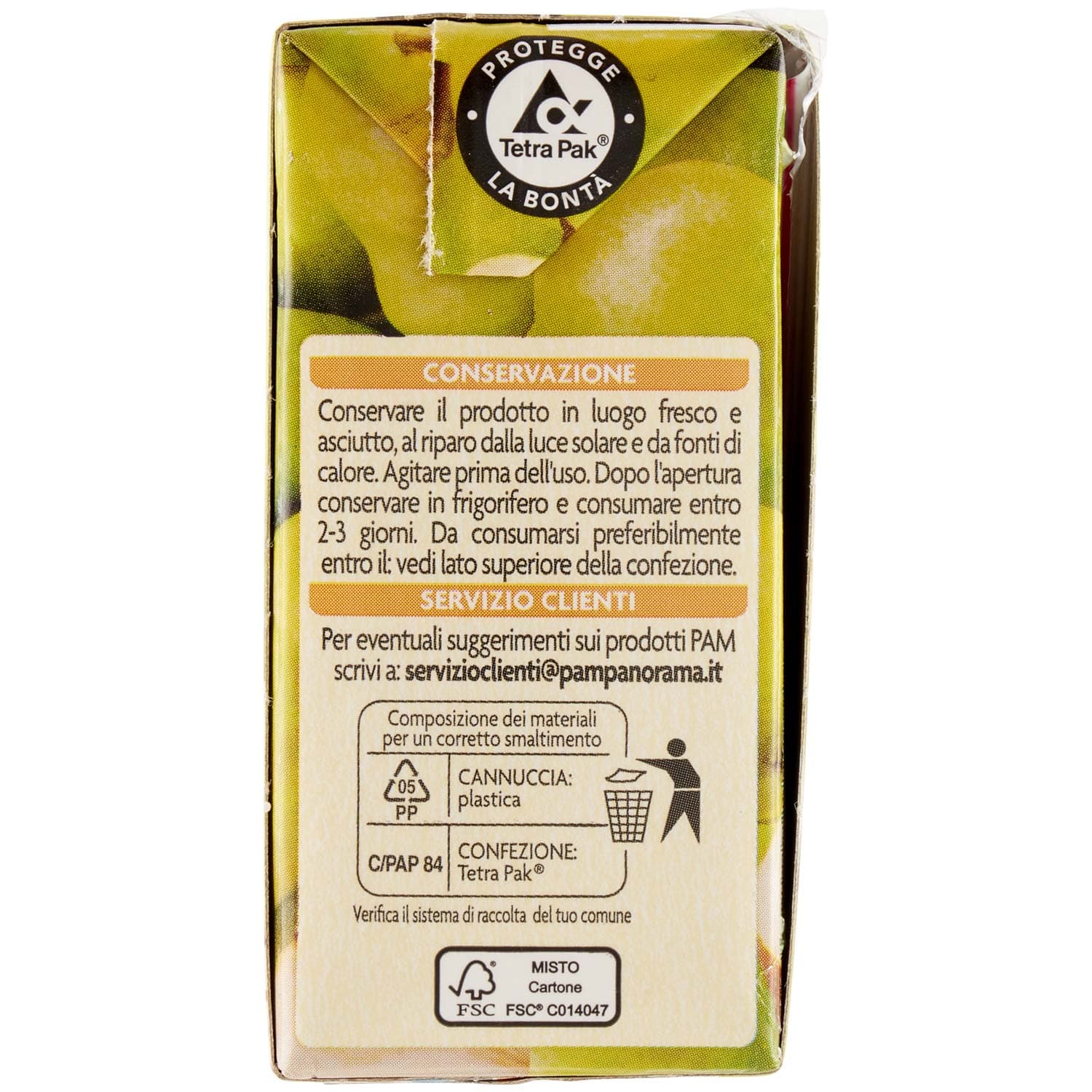 PAM PANORAMA Succo e Polpa di Pera 600 ml (200ml x 3) – immagine 5