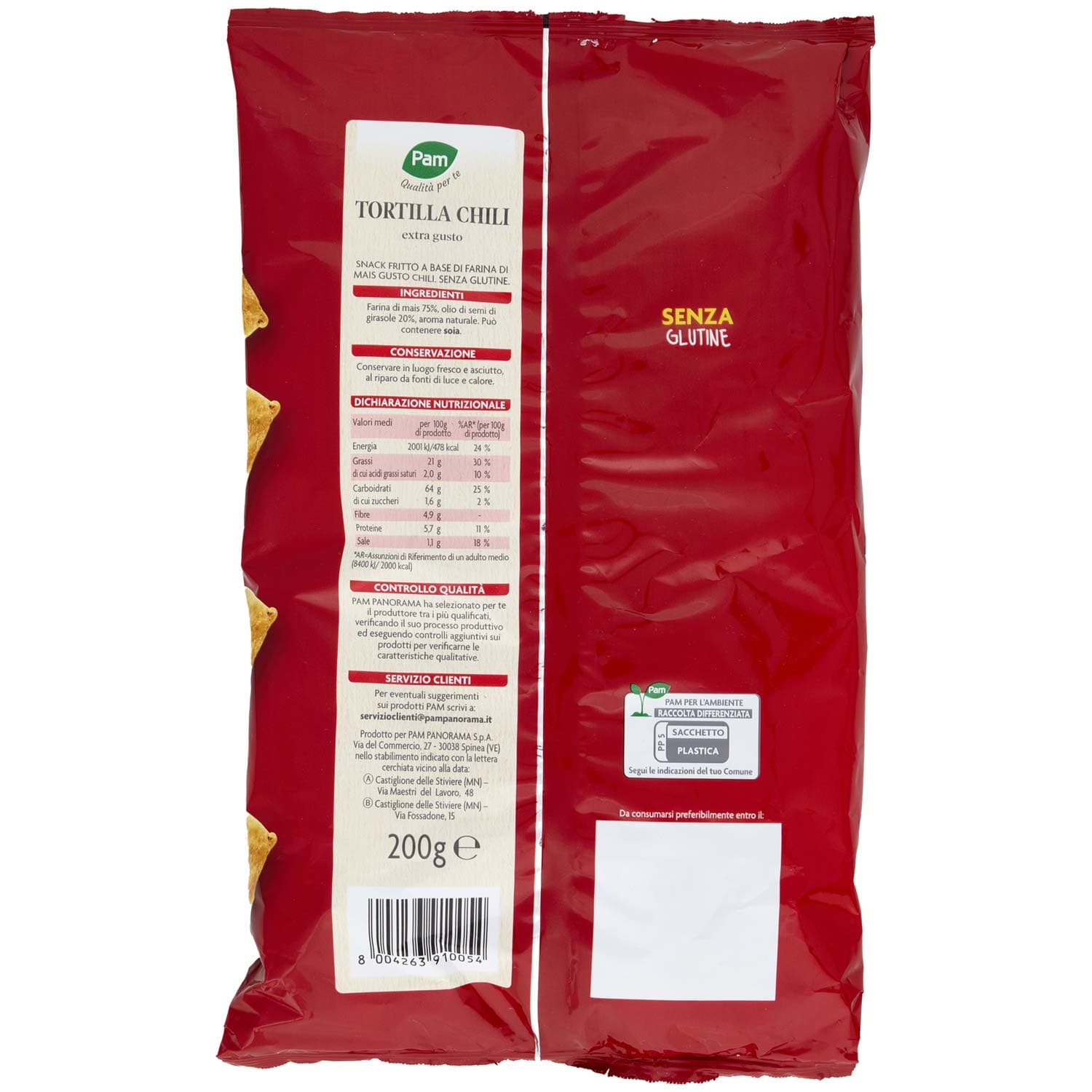 PAM Qualità per te Tortilla Chili 200 g – immagine 4