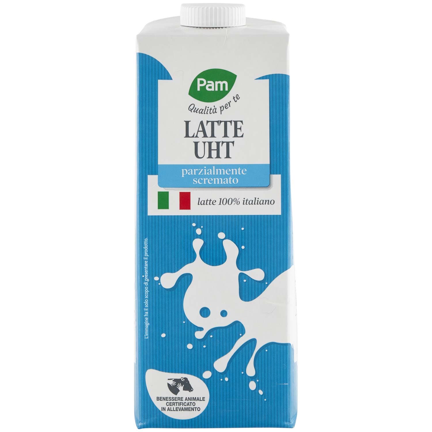 PAM Qualità per te Latte UHT parzialmente scremato 1 L – immagine 2