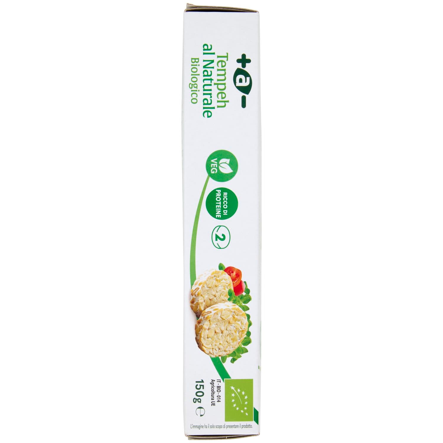 +a- Tempeh al Naturale Biologico 2 x 125 g – immagine 4