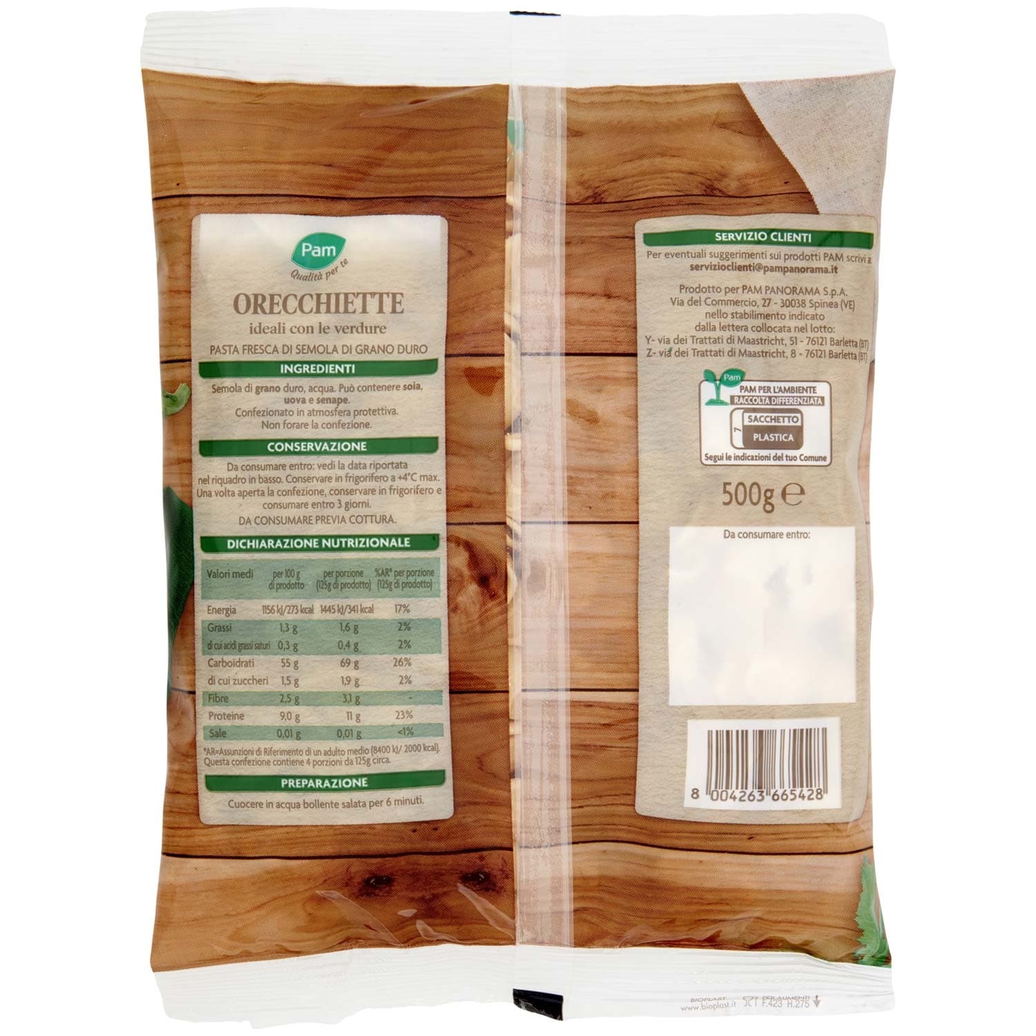 PAM Qualità per te Orecchiette ideali con le verdure 500 g – immagine 4