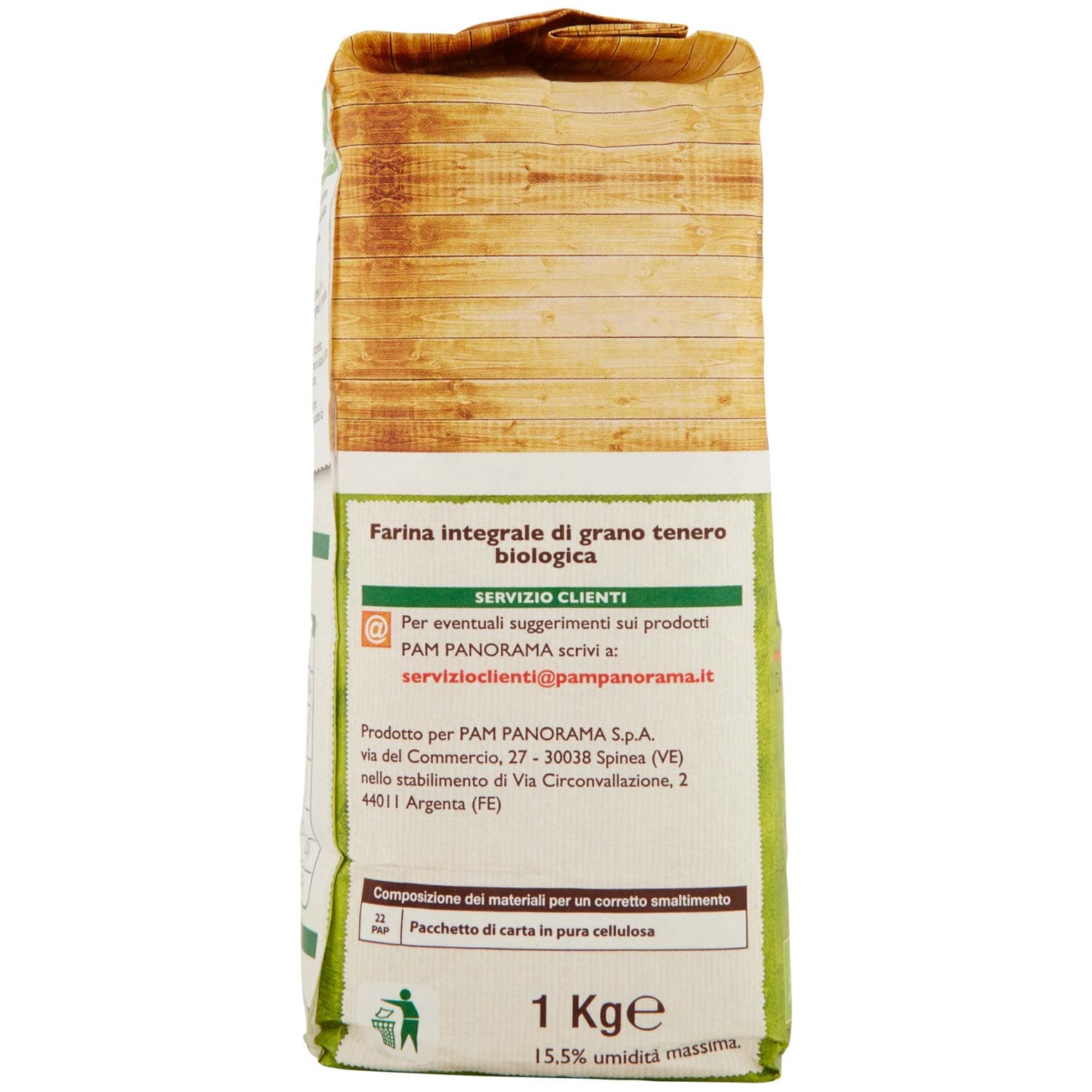 BIO Farina integrale di grano tenero 1 kg – immagine 3