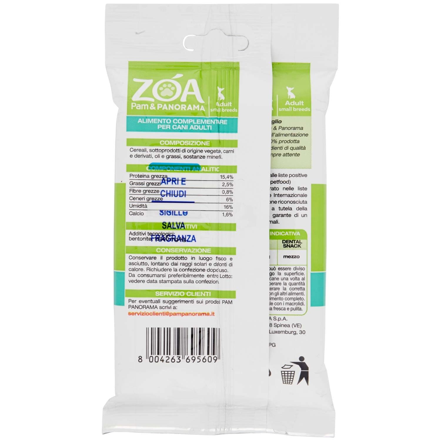 ZOA Adult small breeds Dental Snack 7 Snack 110 g – immagine 4
