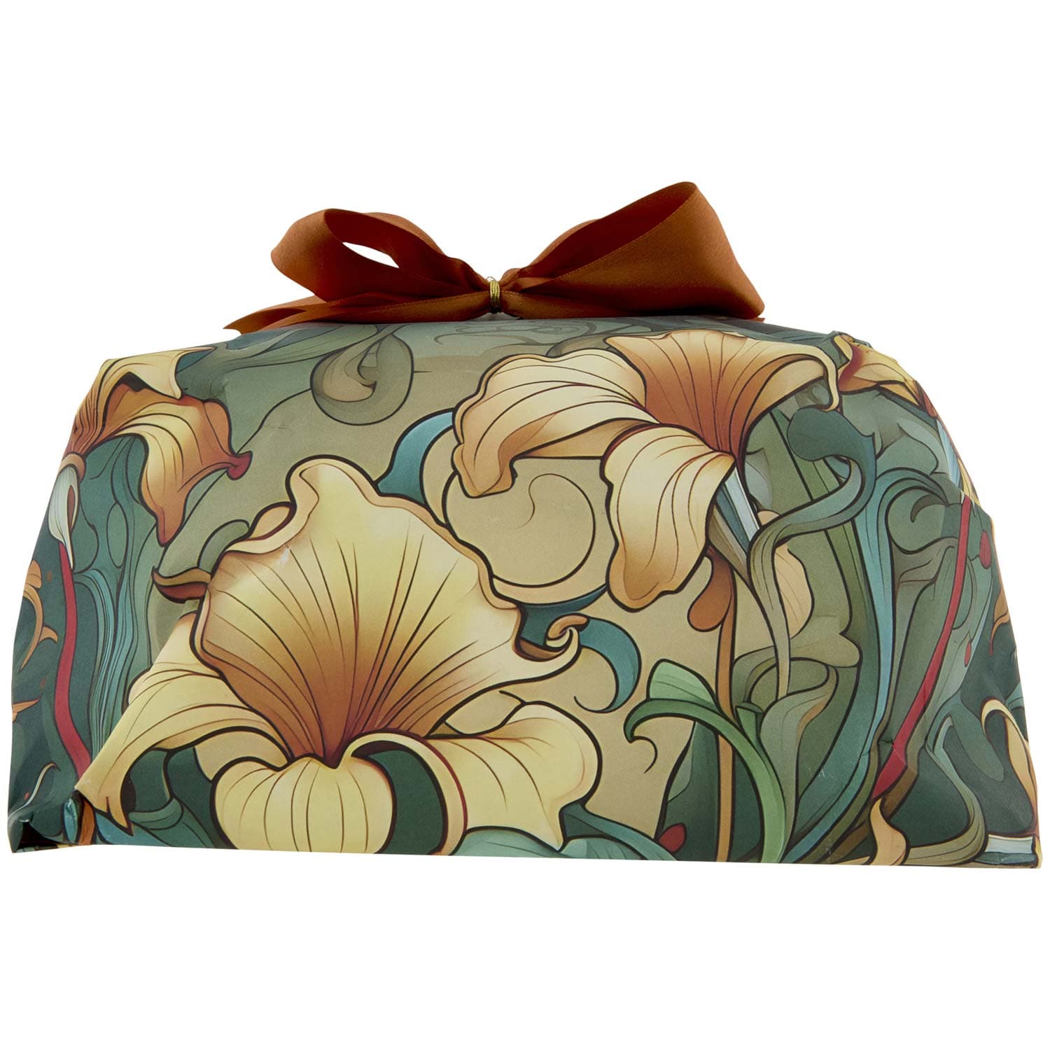 TESORI DELL'ARCA Panettone con Gocce Fondenti e Crema al Caramello Salato 1000 g – immagine 4