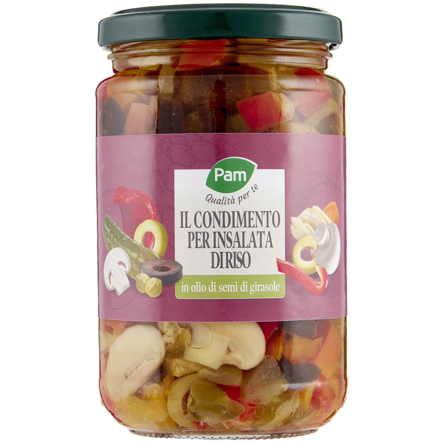 PAM Qualità per te il Condimento per Insalata di Riso in olio di semi di girasole 280 g – immagine 2