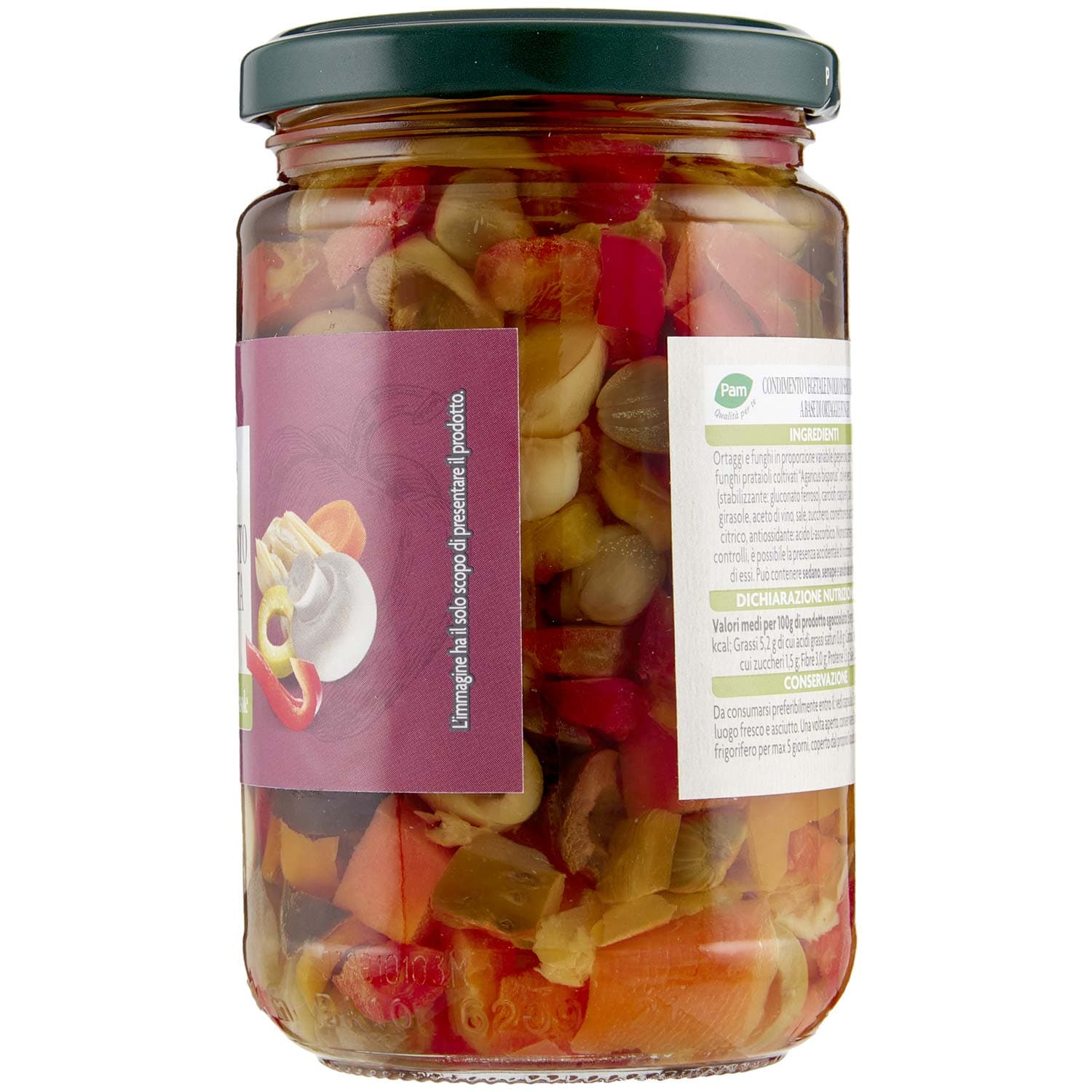 PAM Qualità per te il Condimento per Insalata di Riso in olio di semi di girasole 280 g – immagine 5