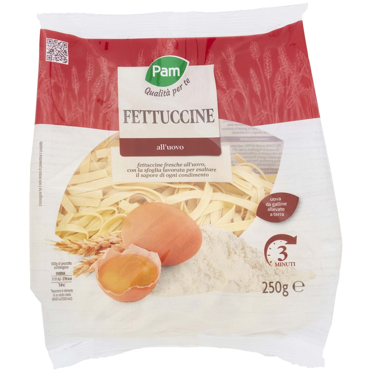 PAM Qualità per te Fettuccine fresche all'uovo 250g – immagine 2